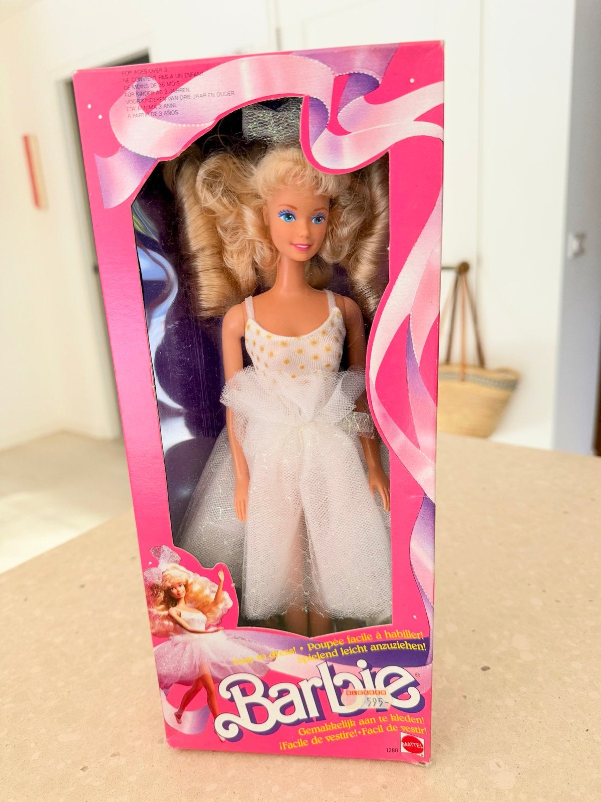 Vintage oude barbie pop 1988 in originele verpakking nrfb, Ophalen of Verzenden, Nieuw, Pop