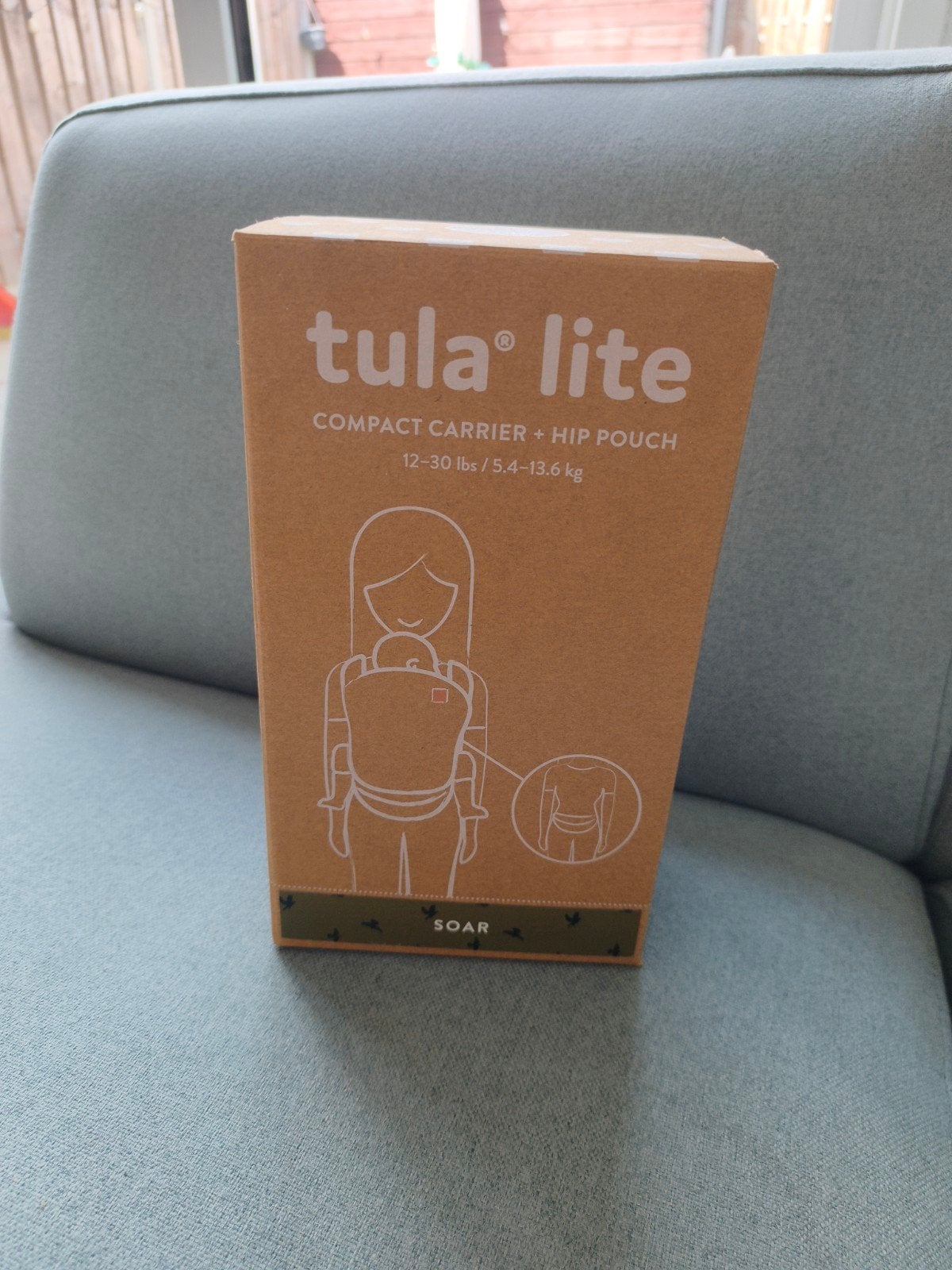 Tula Lite Carrier Soar Draagzak - Compact en Ergonomisch, Overige merken, Buik of Rug, Nieuw, Ophalen of Verzenden