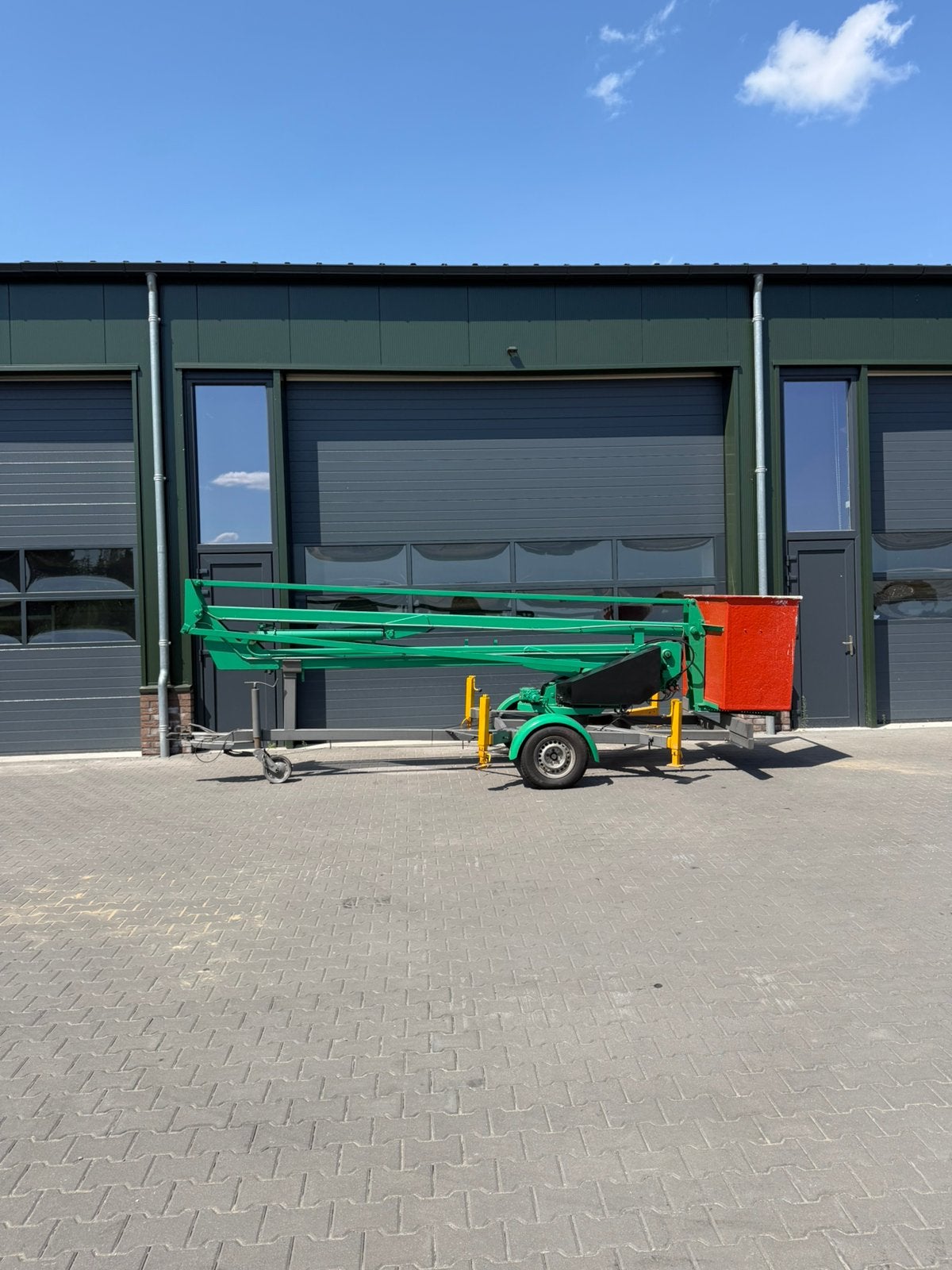 Aanhanger hoogwerker Custers 12m | in nette staat, Ophalen of Verzenden