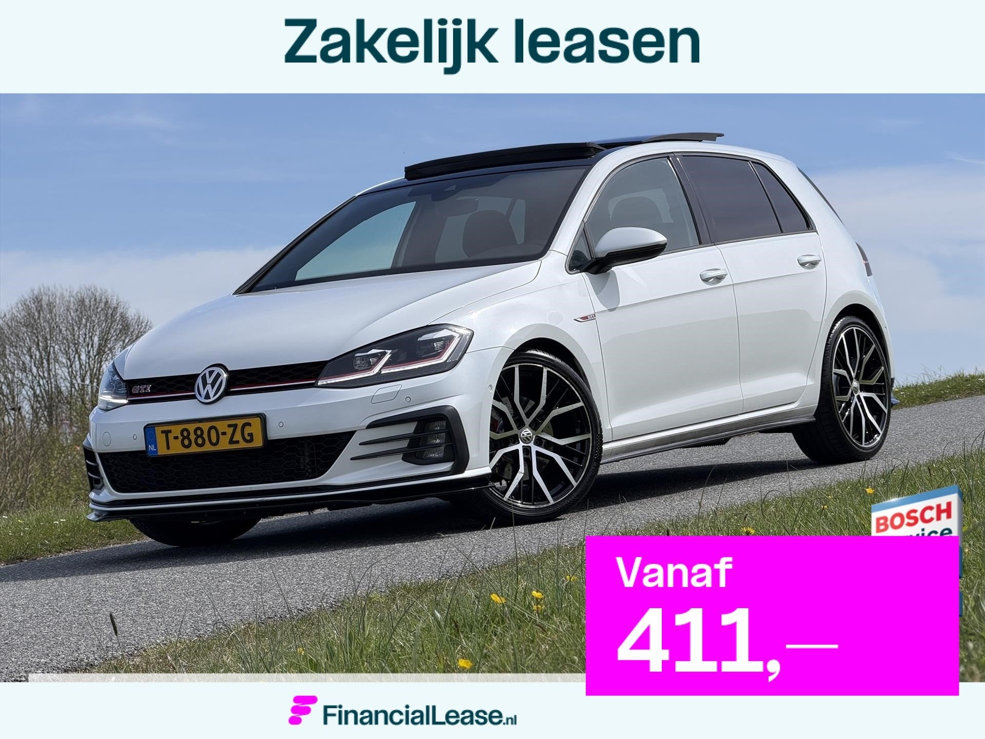 Volkswagen Golf 7.5 2.0 TSI GTI 300PK / Pano / Virtual Cockp, Stof, Gebruikt, Euro 6, 4 cilinders