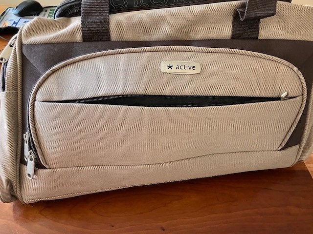 Weekendtas Active 50x30x25, 40 tot 60 cm, 30 cm of meer, Beige, Ophalen of Verzenden
