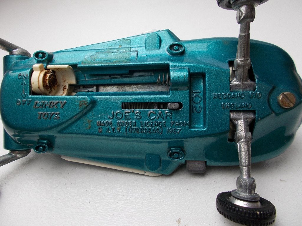 1967 Dinky Toys 102 JOE'S CAR (TV Serie:"JOE 90") -D- Igst!, Ophalen of Verzenden, Zo goed als nieuw, Overige typen, Dinky Toys