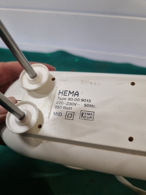handmixer hema 150watt, Ophalen of Verzenden, 'T Olde Gre-j, Info@toldegrej.nl, Endepoelstraat 20f Didam