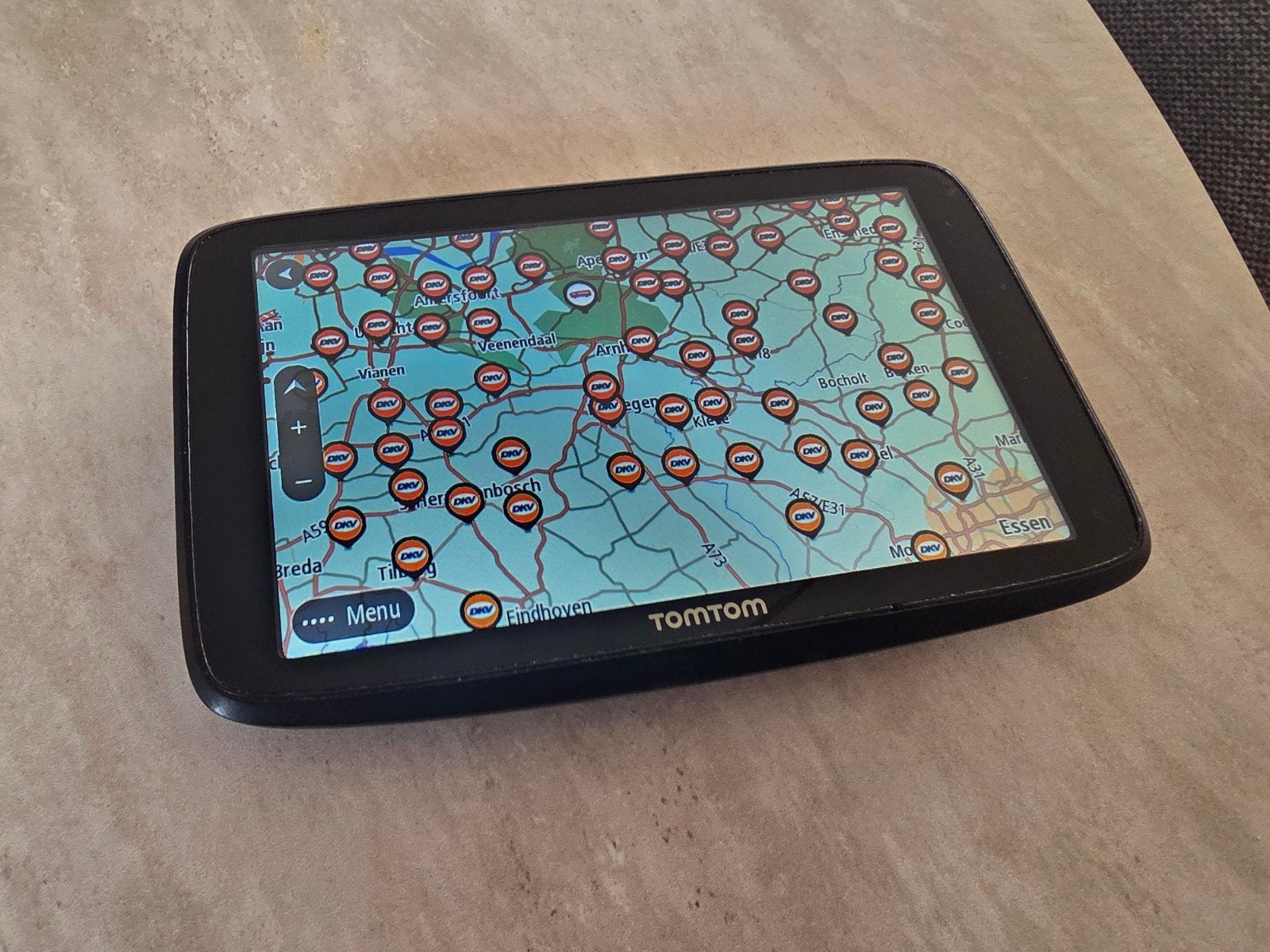 TomTom Go Professional 6250, Ophalen