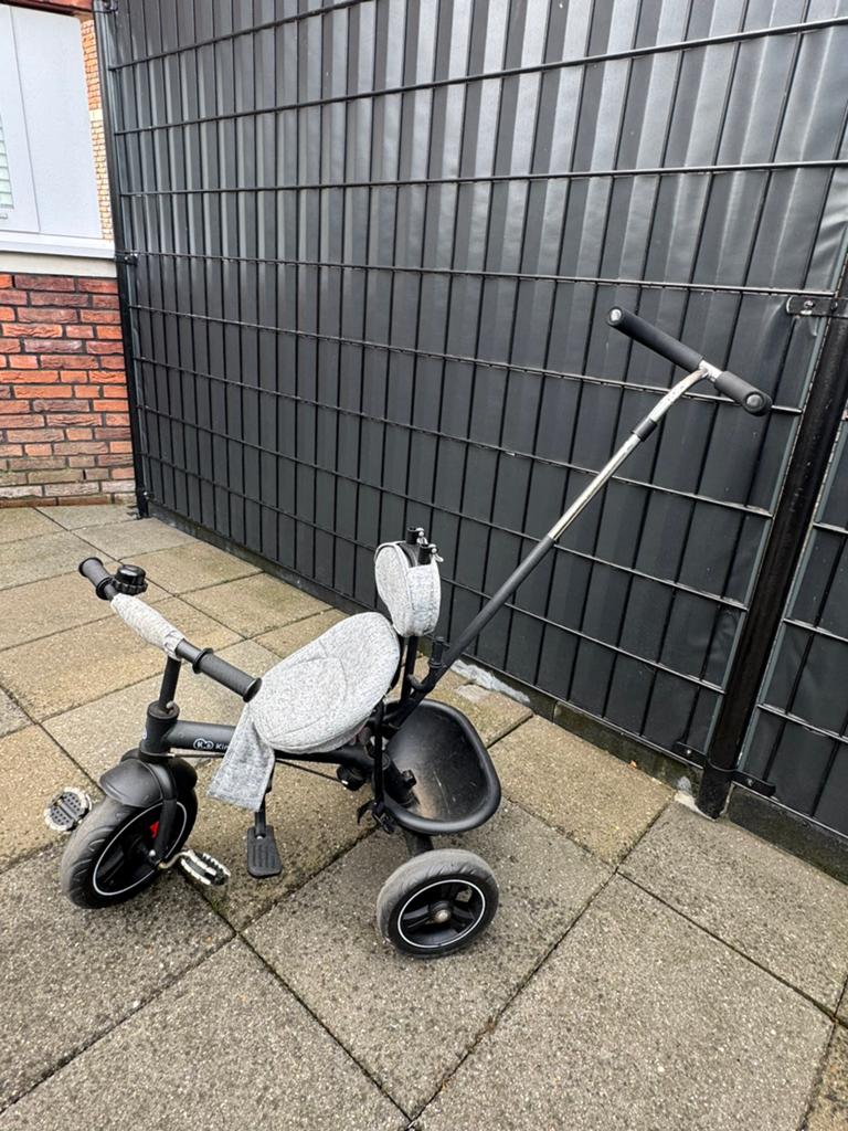 Fiets met duwstand, Ophalen