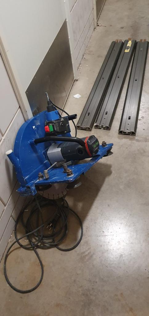 Betonzaag, Doe-het-zelf en Verbouw, Gereedschap | Zaagmachines, Ophalen of Verzenden, 1200 watt of meer, Overige typen, 70 mm of meer