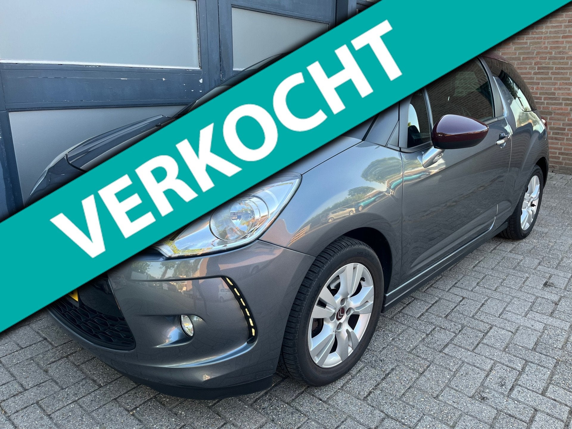 Citroen DS3 1.6 So Chic, Auto's, Citroën, Voorwielaandrijving, Euro 5, Stof, Zwart