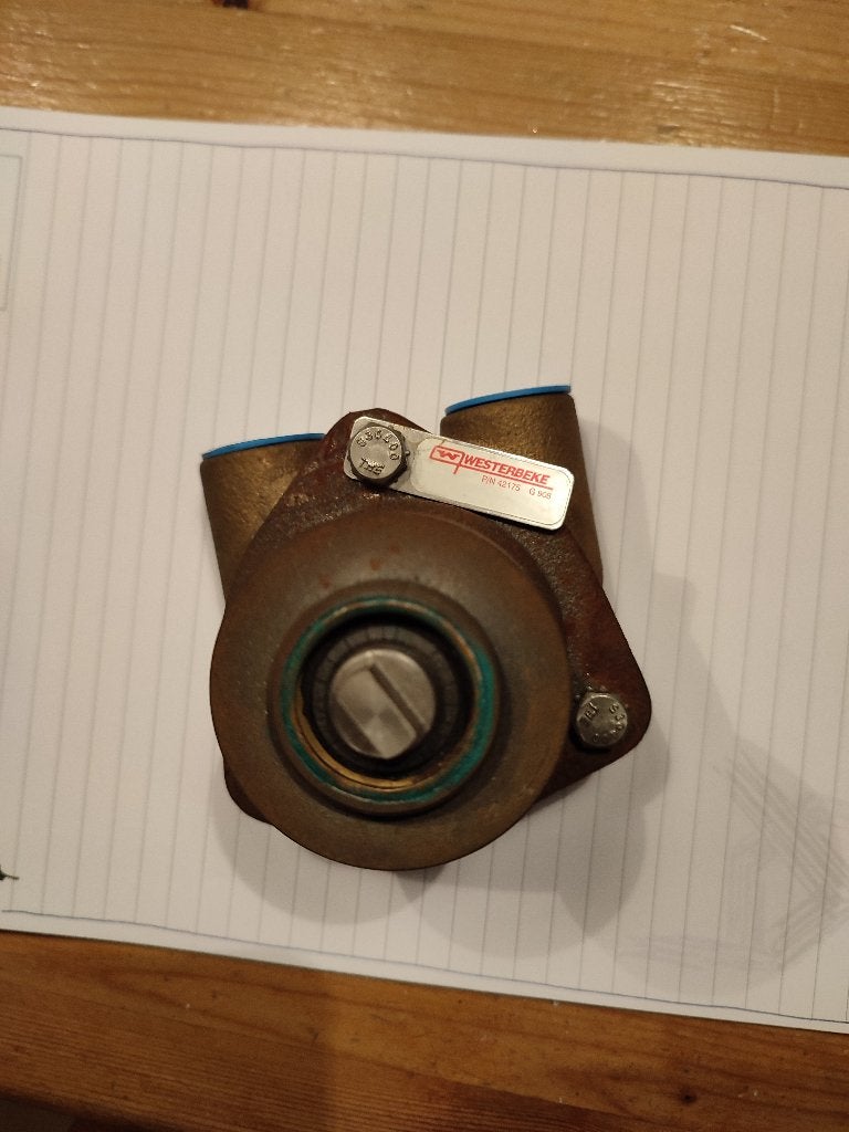buitenwaterpomp, brons, Ophalen of Verzenden, Nieuw, Motor en Techniek, Zeilboot of Motorboot