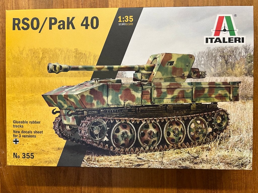 Italeri RSO/Pak 40 1:35 bouwpakket - 355, Italeri, 1:32 tot 1:50, Overige typen, Nieuw
