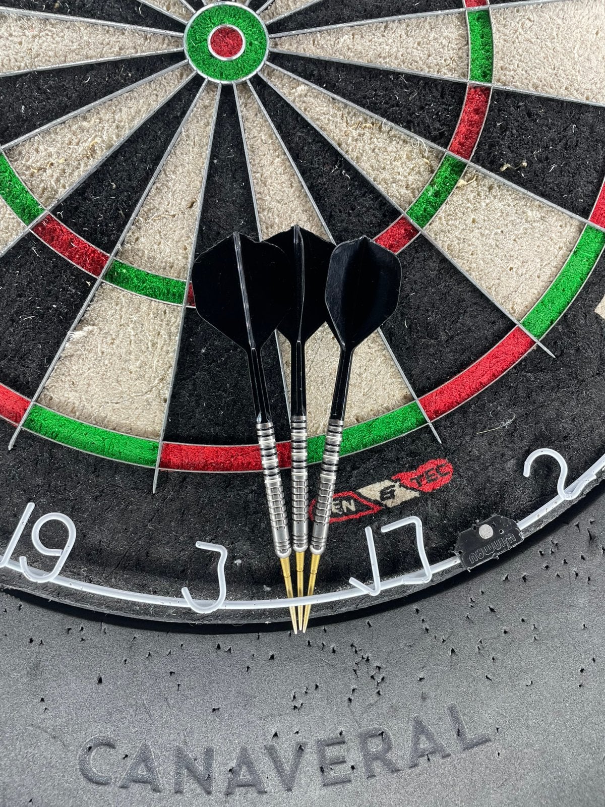 Chris Dobey 22g darts!, Sport en Fitness, Ophalen of Verzenden, Zo goed als nieuw, Pijlen