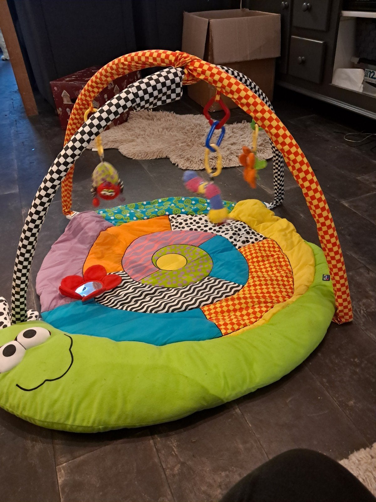 Playgro Discovery Gym Speelkleed met speelbogen, Ophalen of Verzenden, Zo goed als nieuw, Speelkleed