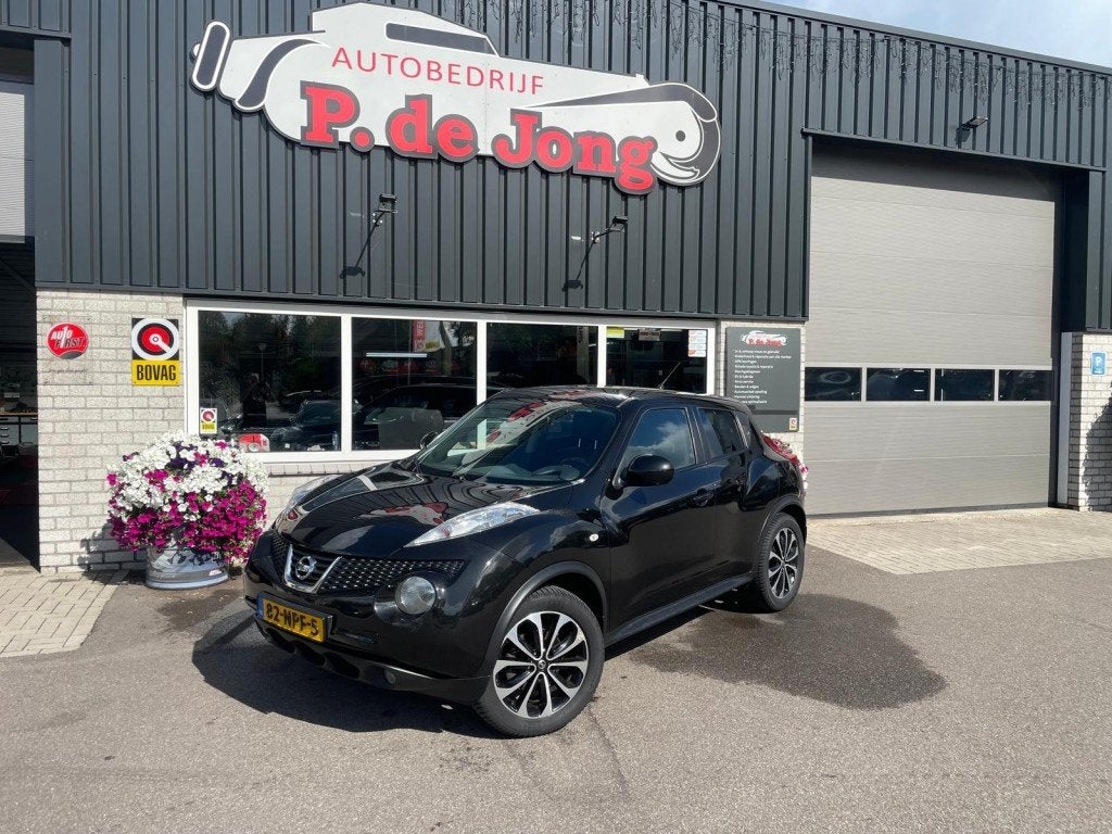 Nissan JUKE 1.6 DIG-T ACENTA Trekhaak Cruise Navi Climate Le, Auto's, Voorwielaandrijving, 1618 cc, Gebruikt, 1225 kg
