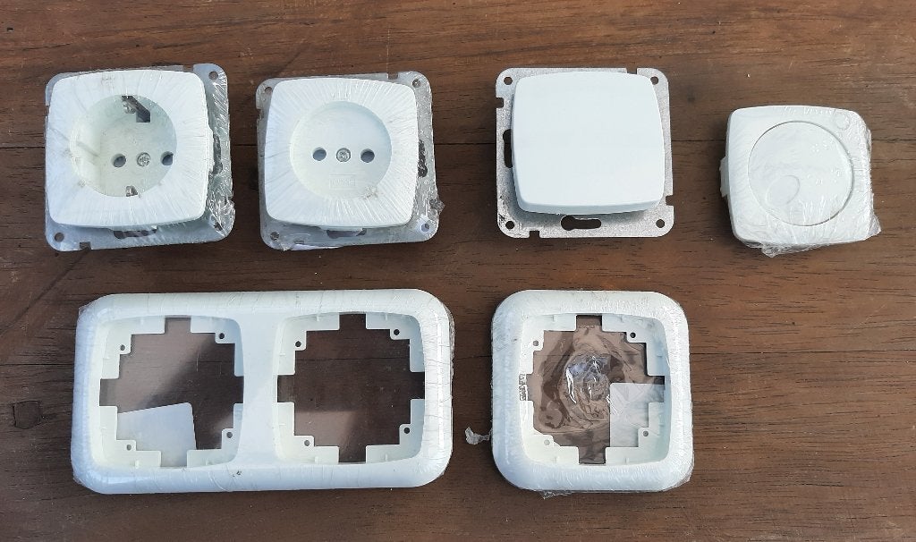 Exa Inbouw Schakelmateriaal Polarwit Nieuw, Ophalen, Nieuw, Stopcontact