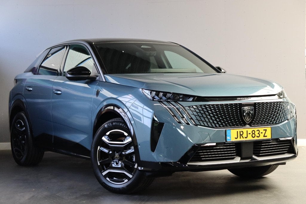 Peugeot e-3008 GT Avantage 210 73 kWh tot 7 jaar Garantie, Auto's, Peugeot, 12 maanden, 1250 kg, 213 pk, Blauw
