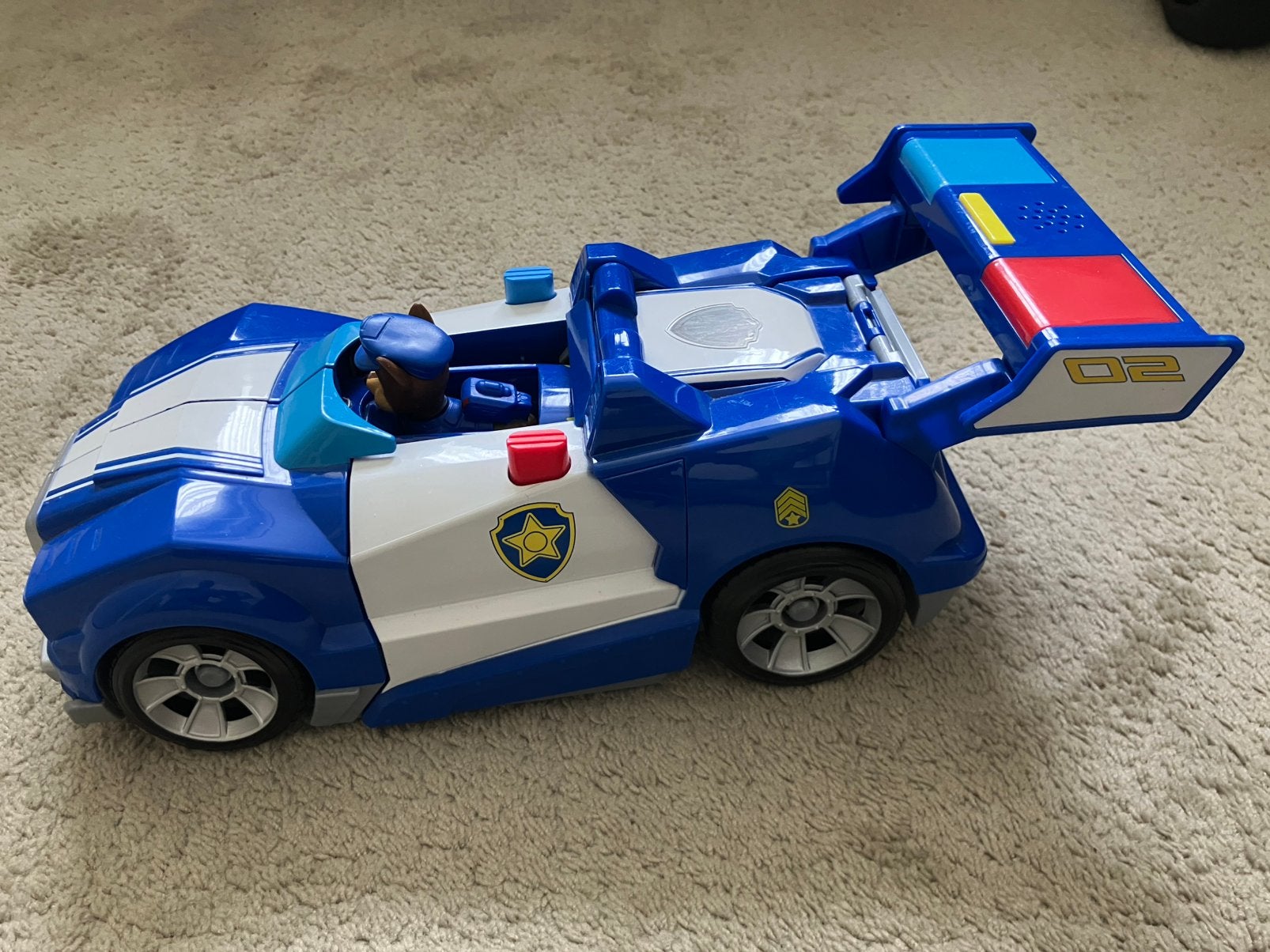 Tk paw patrol van chase politie auto, Ophalen of Verzenden, Zo goed als nieuw