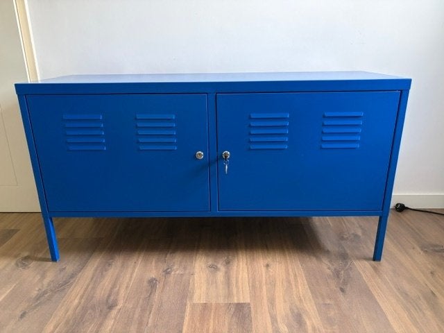 IKEA PS lockerkast blauw, Ophalen, Gebruikt