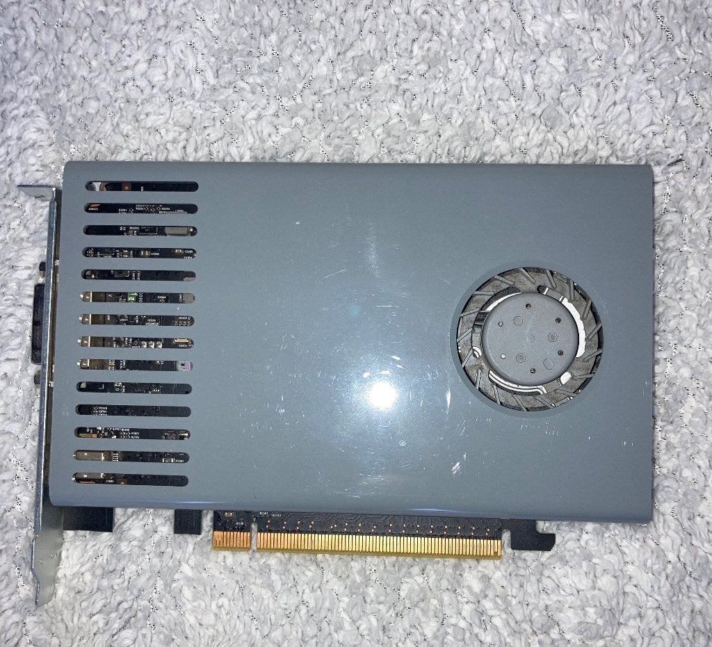 Originele Apple NVIDIA GeForce GT 120 512MB, Gebruikt, PCI-Express 2, GDDR3, DVI