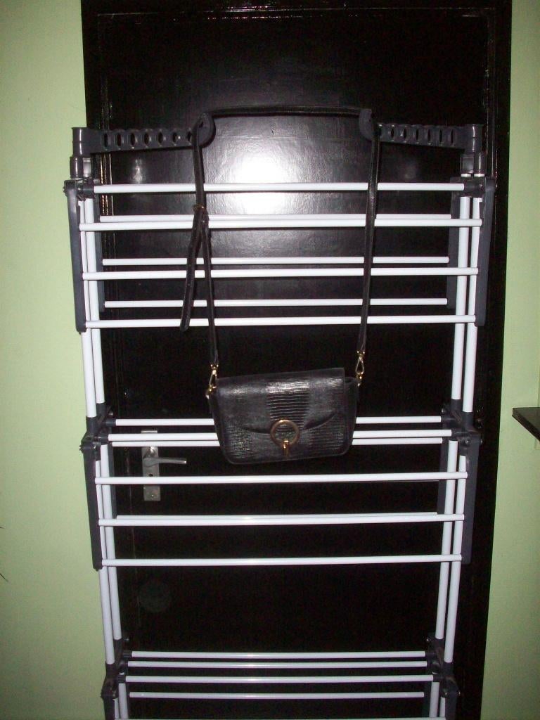 Damens schouder tas,, Ophalen, Nieuw, Zwart, Leer