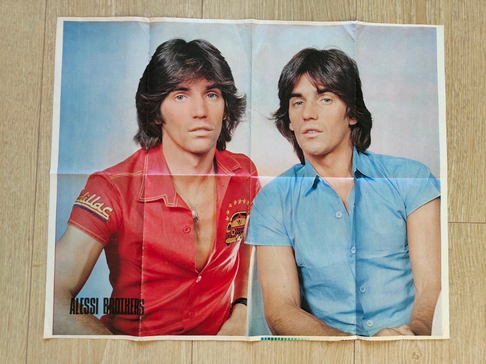 Hitkrant of Joepie Super Poster Alessi Brothers, Ophalen of Verzenden, 1960 tot 1980, Nederland, Tijdschrift