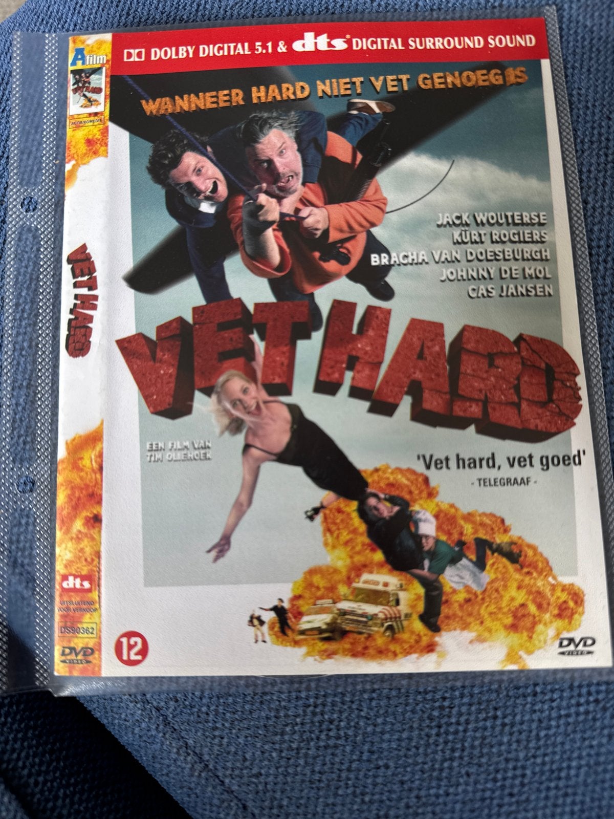 Vet Hard (DVD) - Nederlandse actiecomedy, Vanaf 12 jaar, Ophalen, Gebruikt
