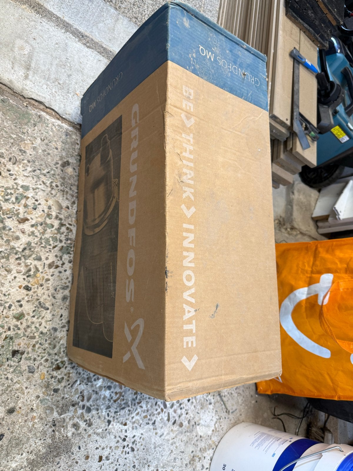 Grundfos MQ3-35 B Hydrofoorpomp beregening - Nieuw in doos, Ophalen, Nieuw, Elektrisch, Hydrofoorpomp