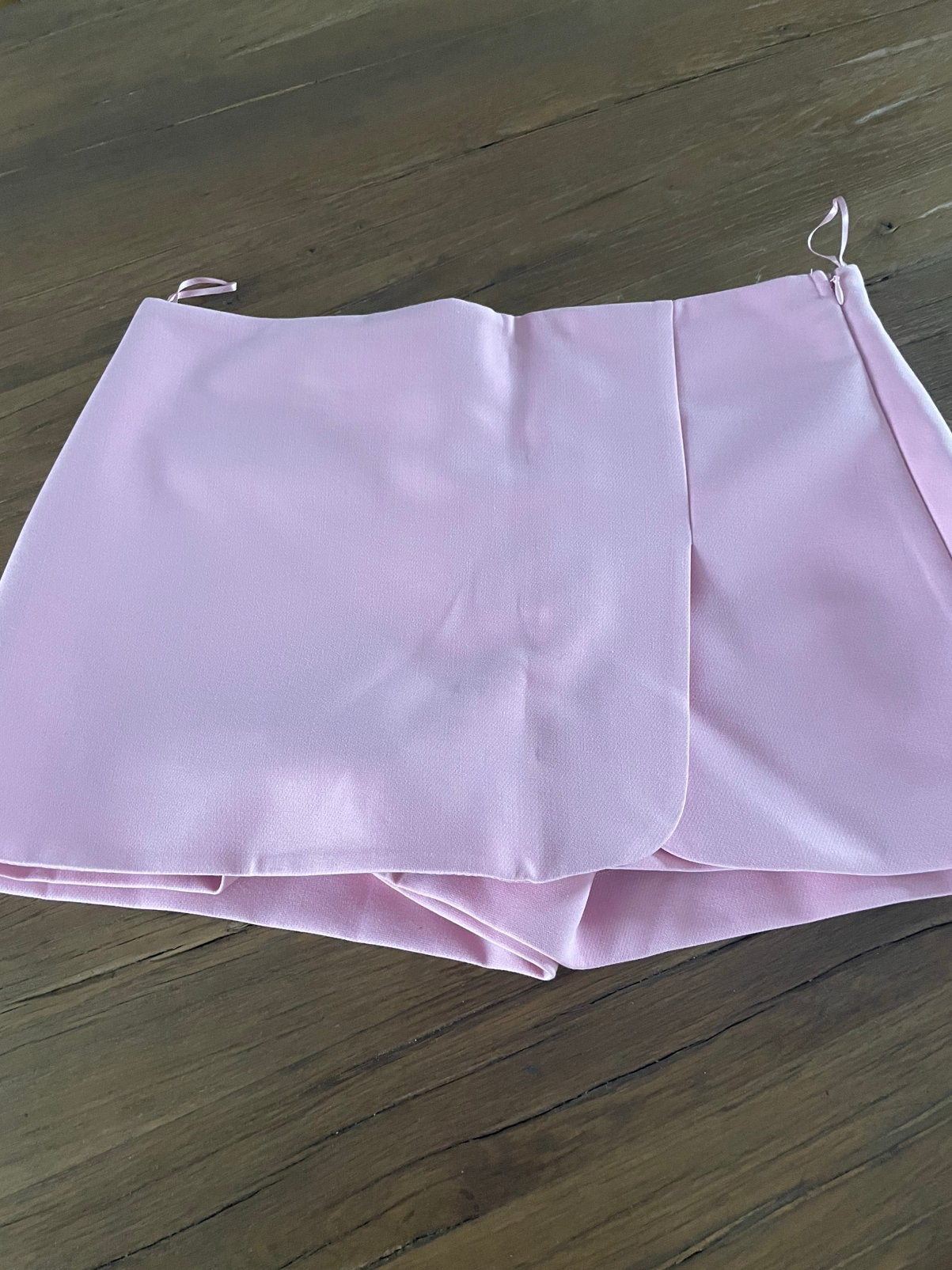 ZARA Skort Poeder Roze mt L, Maat 38/40 (M), Kort, Verzenden, Zo goed als nieuw