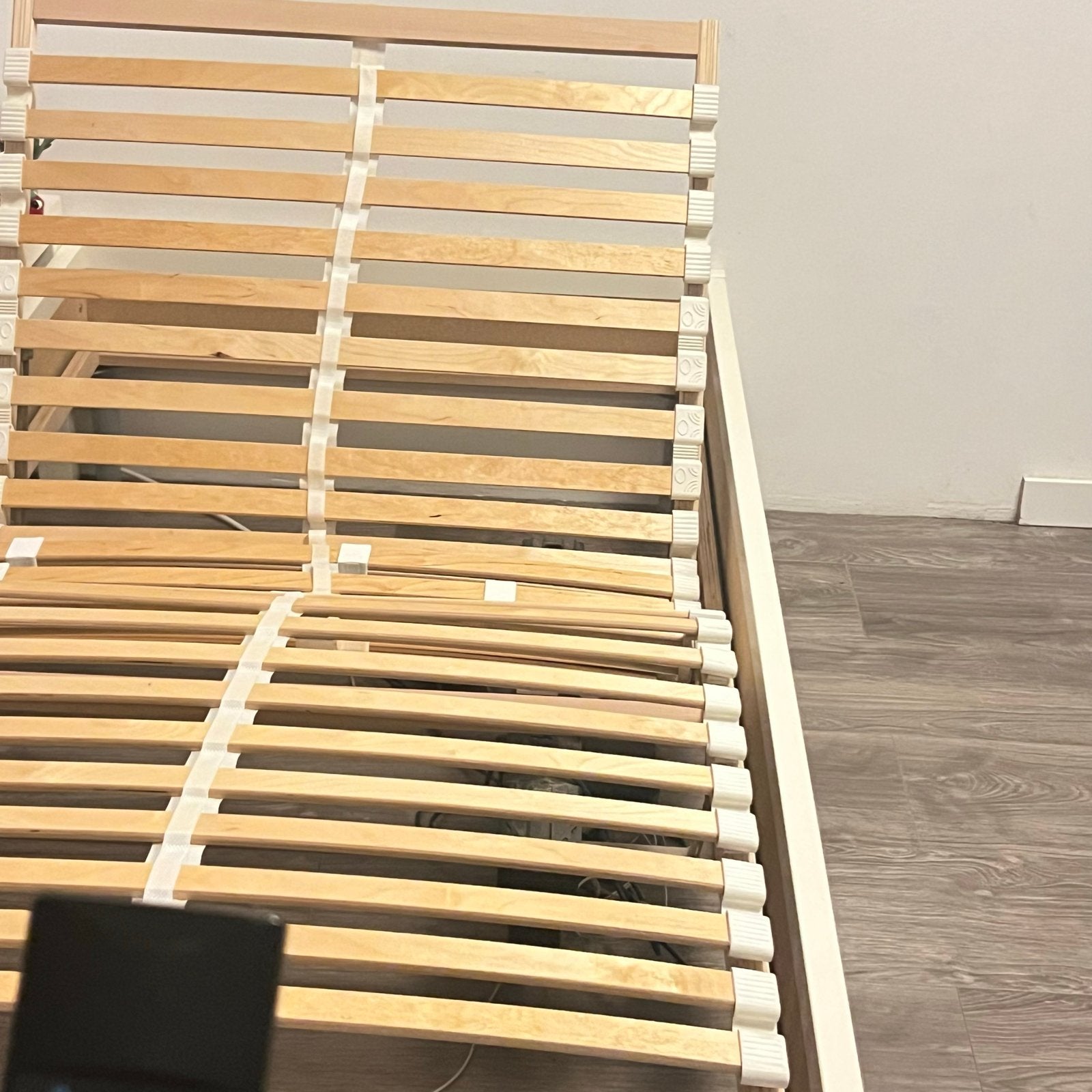 Sultan Landön Lattenbodem, Elektrische Verstelling + Matras, Ophalen, Verstelbaar, 90 cm, Zo goed als nieuw
