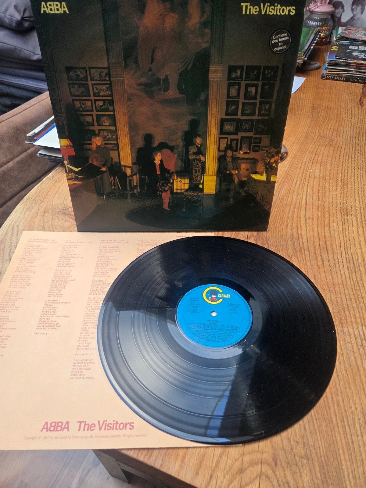 ABBA - The Visitors LP (1981), Cd's en Dvd's, Vinyl | Pop, LP, Gebruikt, Pop, Ophalen of Verzenden