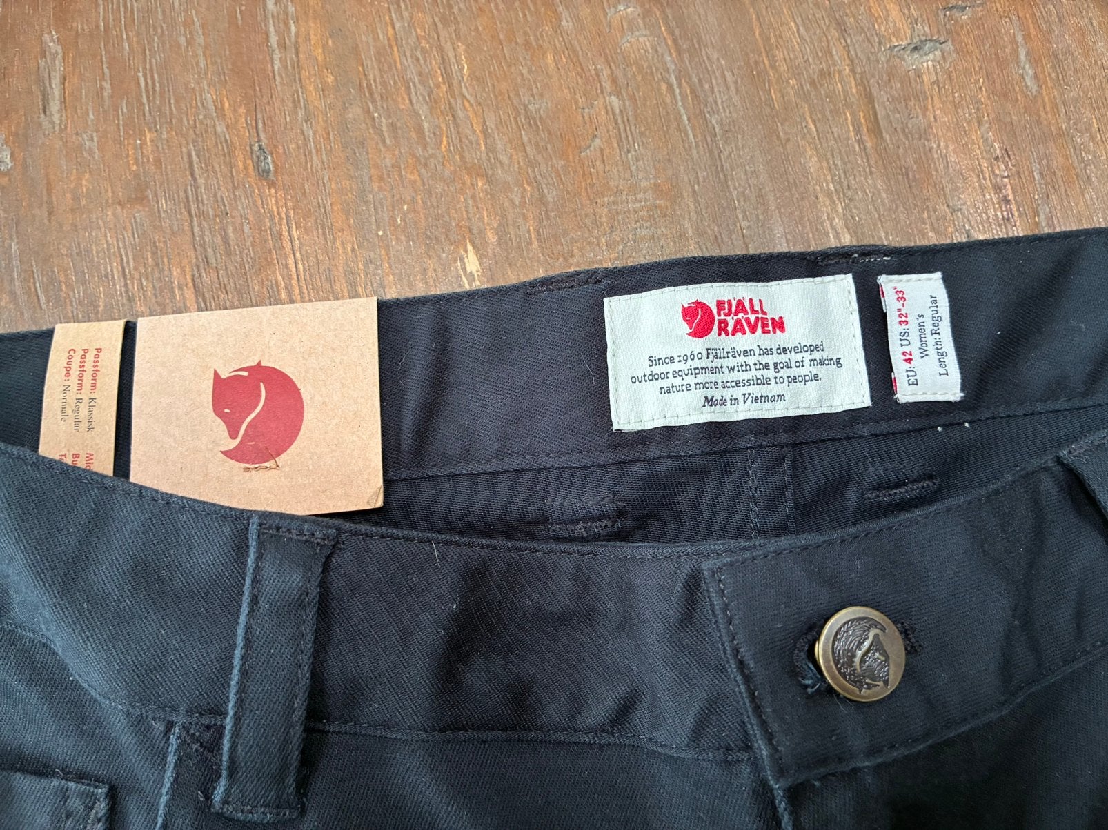 Nieuwe originele Fjallraven broek / outdoor wandelbroek 42, Ophalen of Verzenden, Nieuw