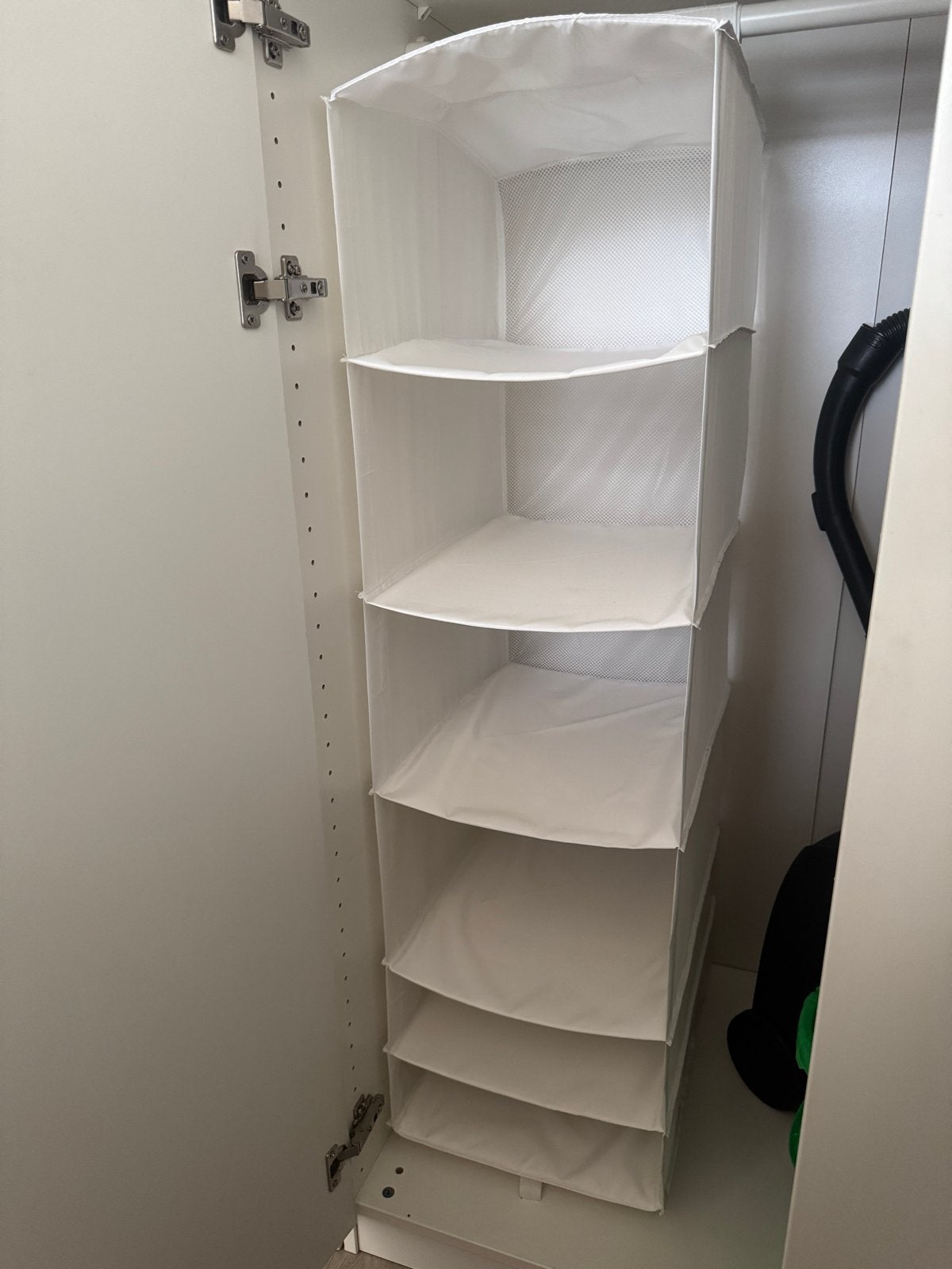 2x IKEA Skubb hangende opberger, wit, zo goed als nieuw, Ophalen, Zo goed als nieuw