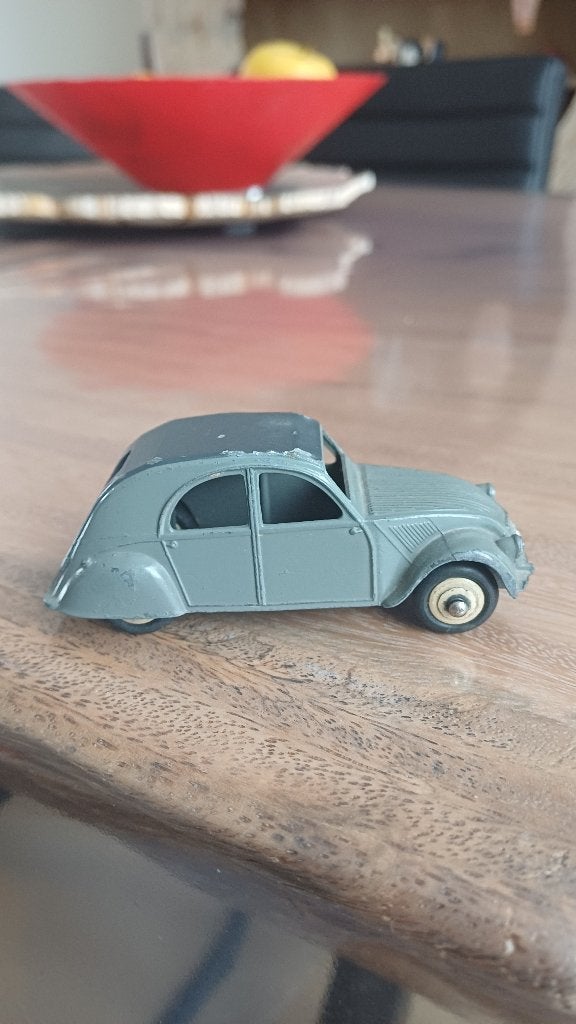 dinky toys citroen 2CV no.24T/535, Antiek en Kunst, Ophalen of Verzenden