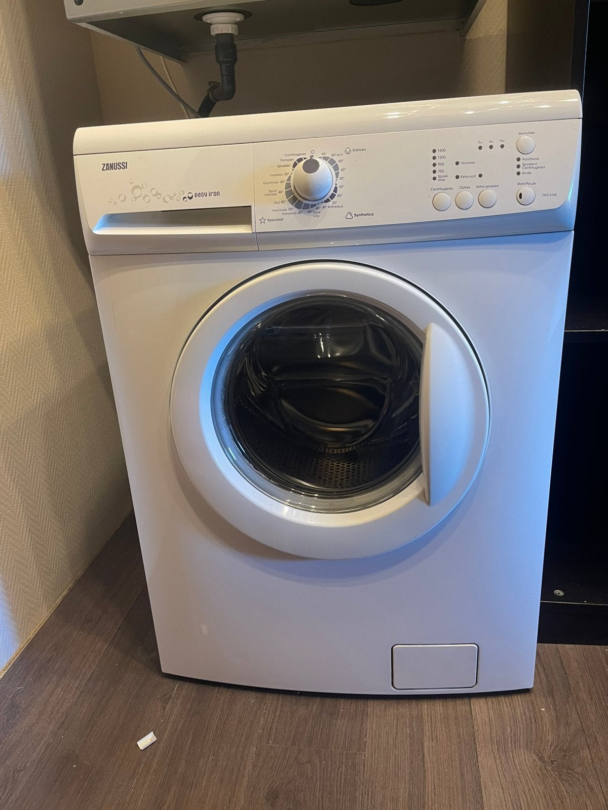 Gebruikte, goed werkende wasmachine Zanussi ZWG5165, Ophalen, 1200 tot 1600 toeren, Gebruikt, 4 tot 6 kg