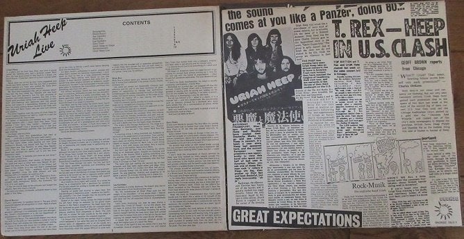 Uriah Heep - Uriah Heep Live (2lp), Dubbel-LP, Ophalen of Verzenden, Gebruikt, 12 inch