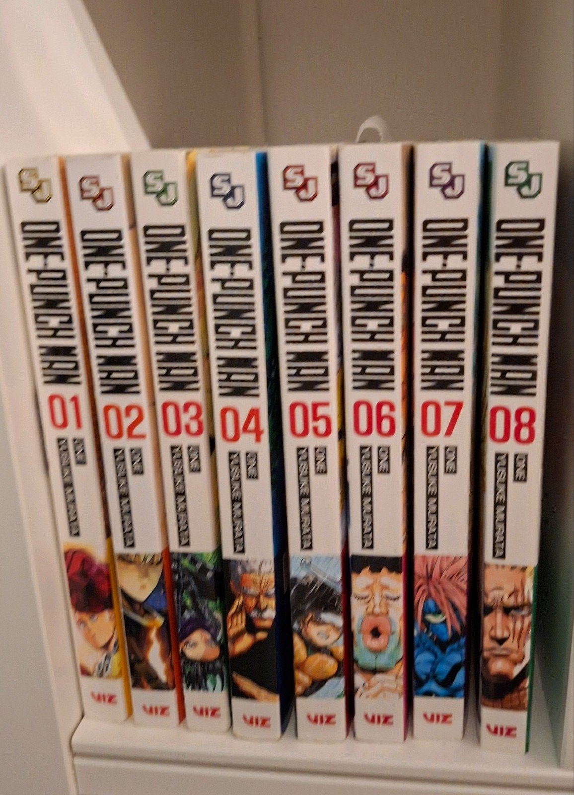 One punch man deel 1 t/m 8, Meerdere comics, Ophalen of Verzenden, Zo goed als nieuw, Japan (Manga)