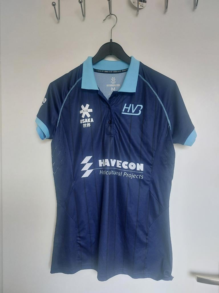 Hockeyshirt dames van HVB Bleiswijk mt M, Blauw, Overige typen, Zo goed als nieuw, Ophalen
