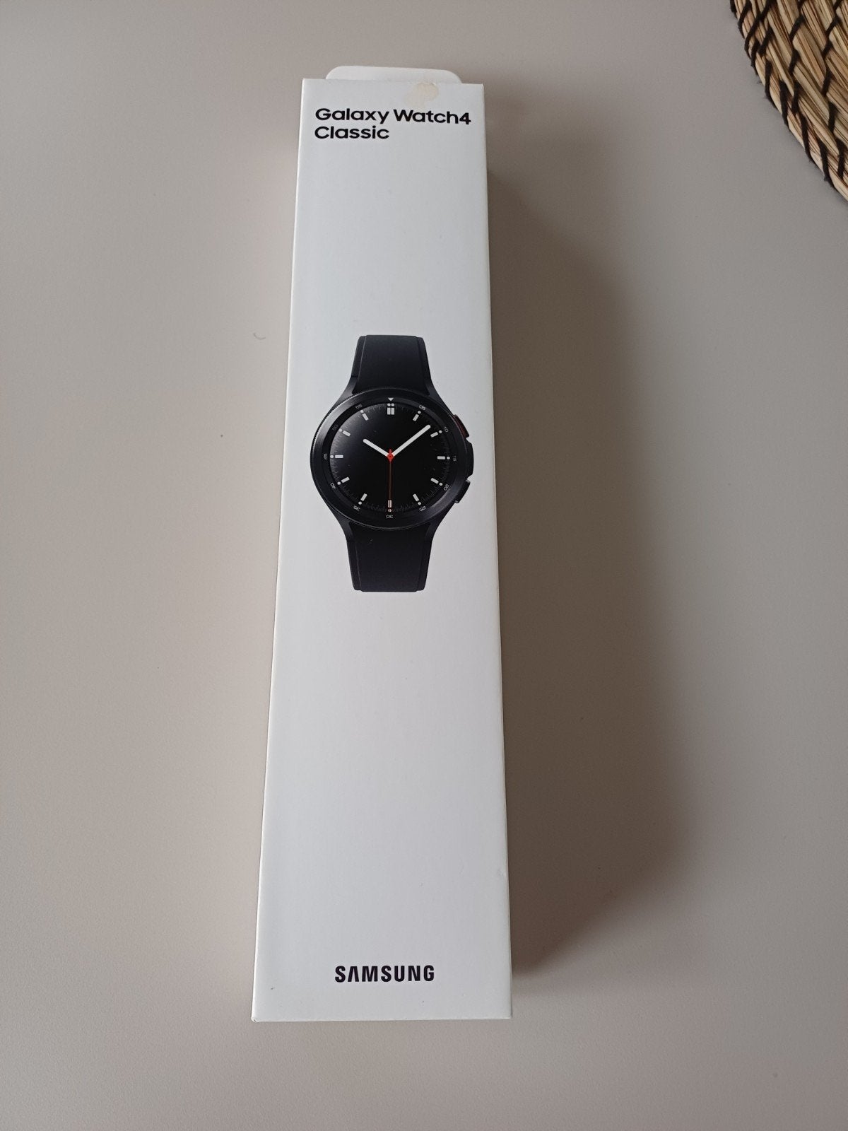 Samsung Galaxy Watch4 Classic Zwart - Nieuw in doos, GPS, Zwart, Nieuw, Ophalen of Verzenden