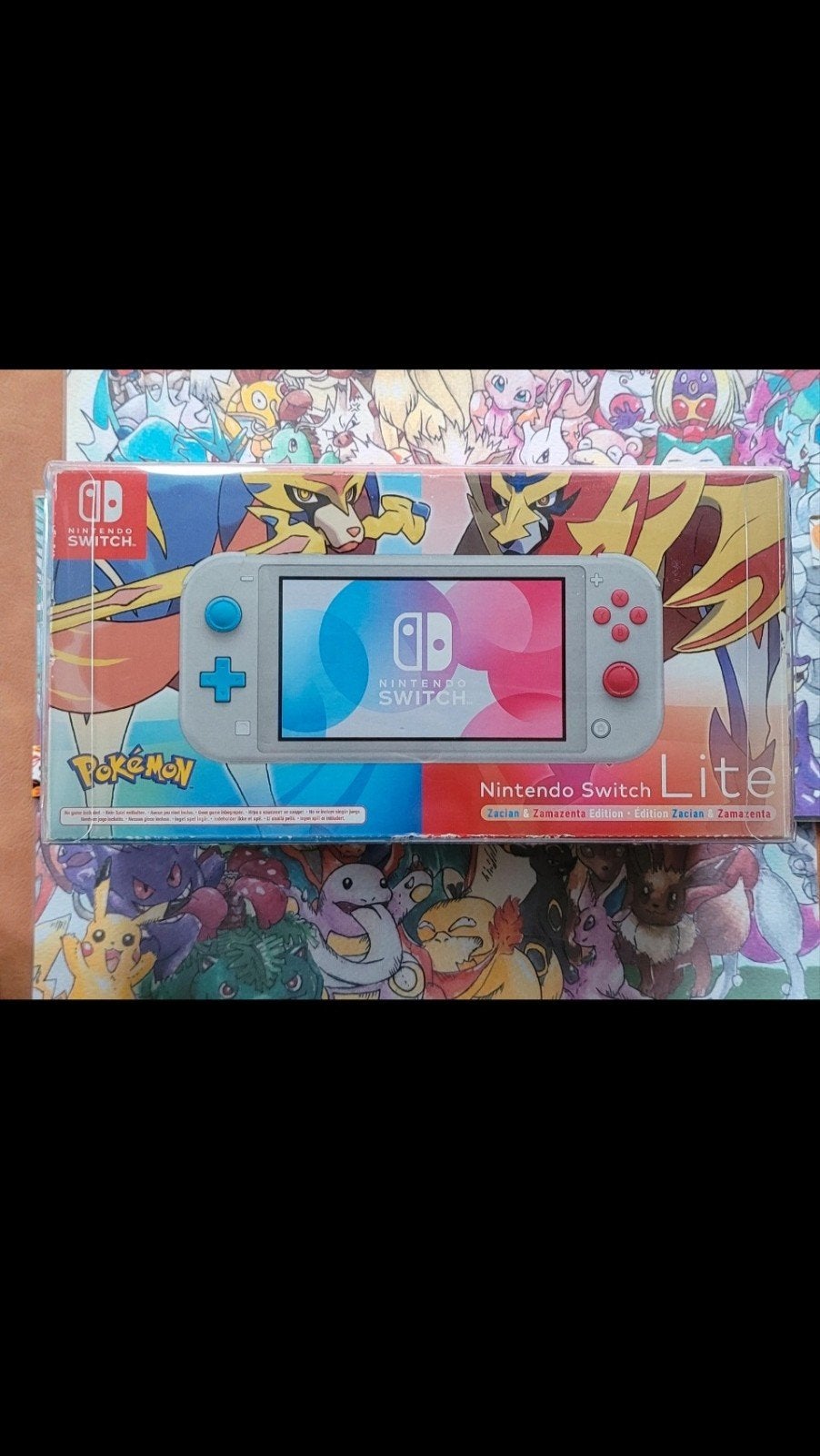 Nintendo Switch Lite Pokémon Sword & Shield Editie, Spelcomputers en Games, Ophalen of Verzenden, Grijs, Zo goed als nieuw