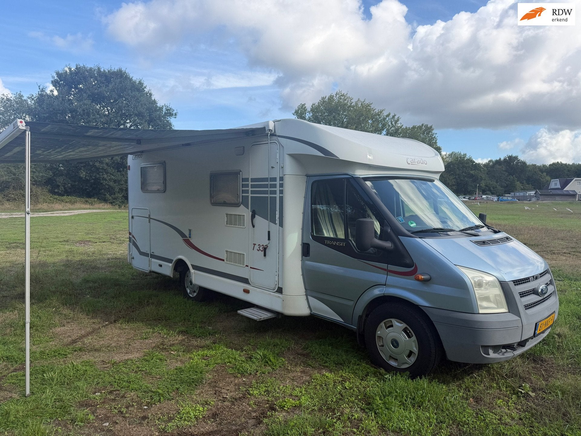Ford TRANSIT 337 Camper Carado, Auto's, Gebruikt, 4 stoelen, Wit, Bedrijf