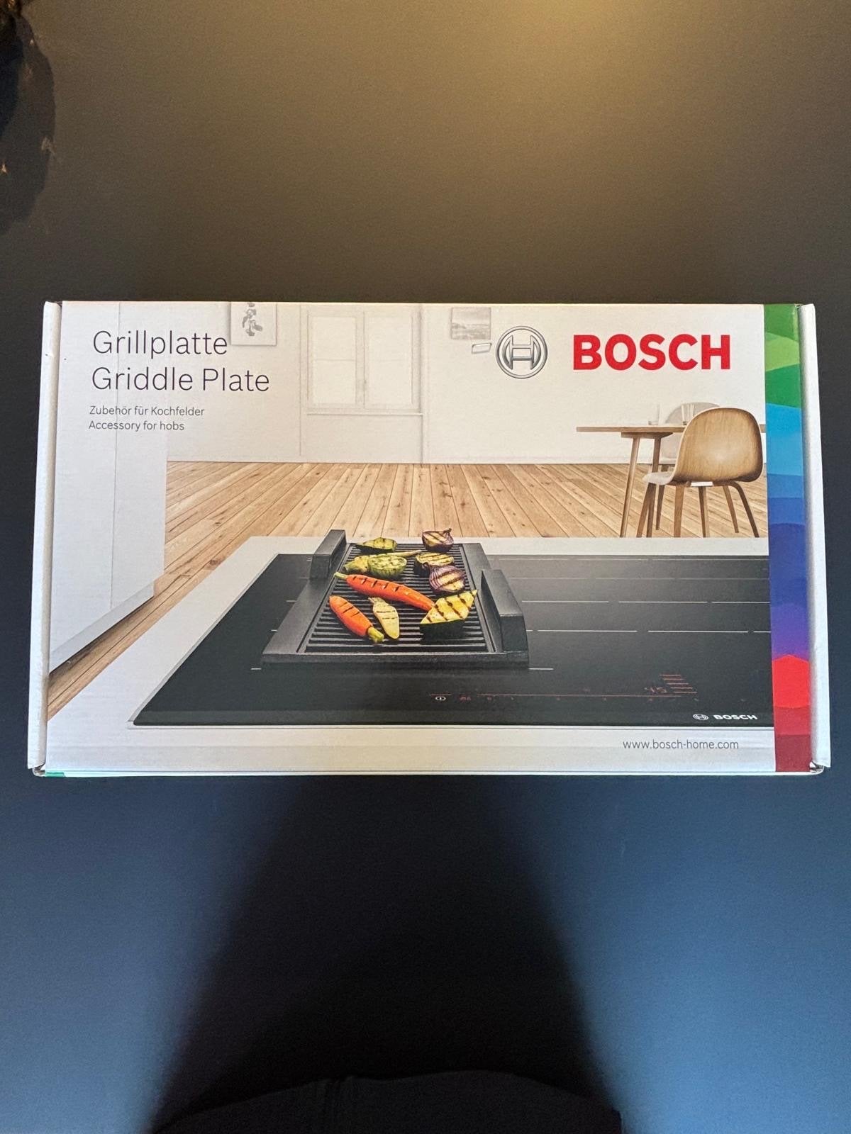 Bosch Grillplaat / Griddle Plate HEZ390522 - Nieuw in doos, Ophalen of Verzenden, Nieuw