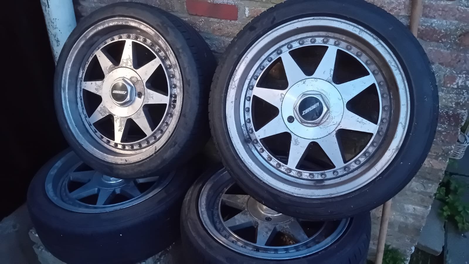 Zender Stars 17” Velgen Met Band (Set), Ophalen
