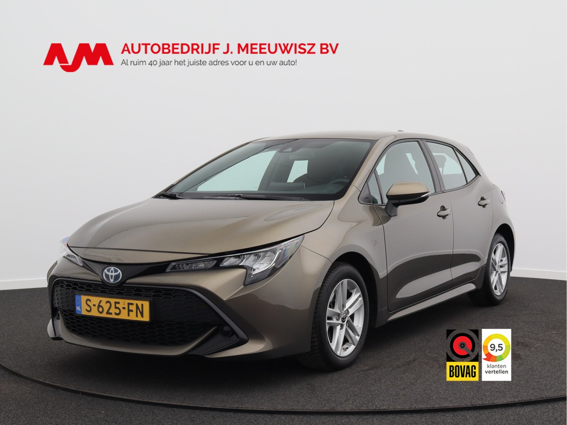 Toyota Corolla 1.8 Hybrid Active/ lage km/ zeer mooi!, Gebruikt, 4 cilinders, Corolla, Origineel Nederlands