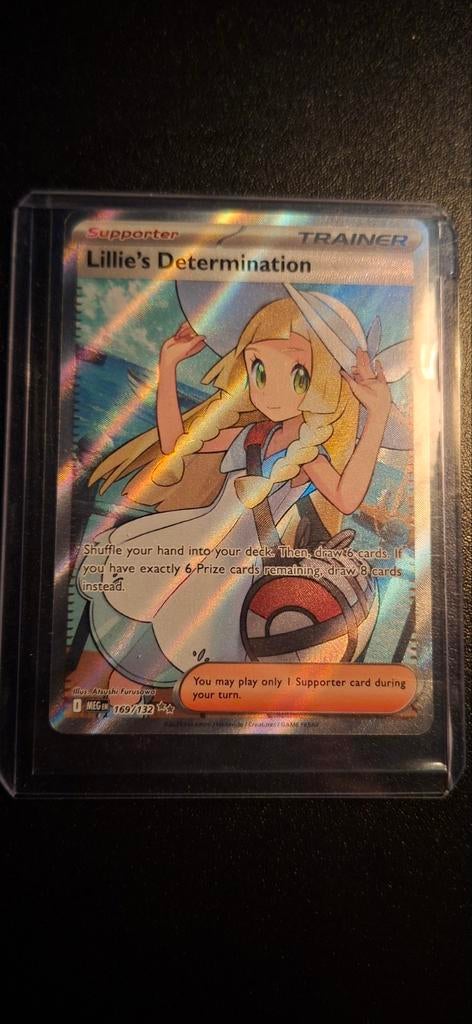 Lillie's Determination, Ophalen of Verzenden, Zo goed als nieuw, Losse kaart, Foil