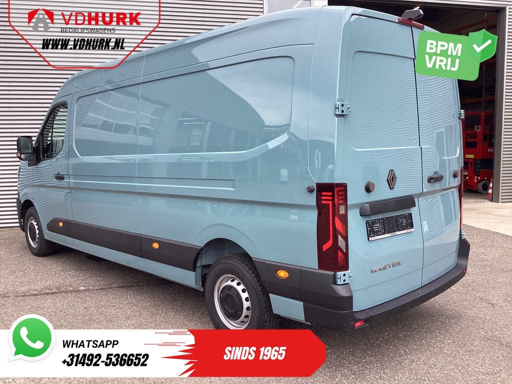 Renault Master 2.0 dCi 150 pk L3H2 Carplay/ LED/ 270GrDeuren, Auto's, Bestelauto's, Voorwielaandrijving, 1998 cc, Gebruikt, 4 cilinders