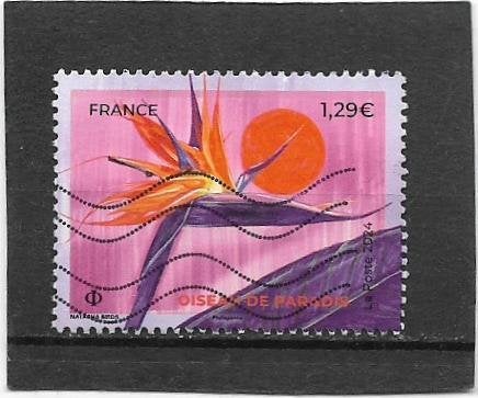Frankrijk 2024 Oiseau de Paradis €1,29, Verzenden, Gestempeld