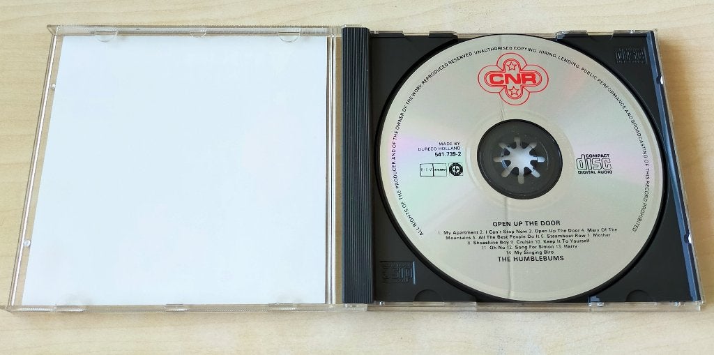 The Humblebums Open Up The Door CD 1970/198? Gerry Rafferty, Ophalen of Verzenden, Gebruikt, Poprock