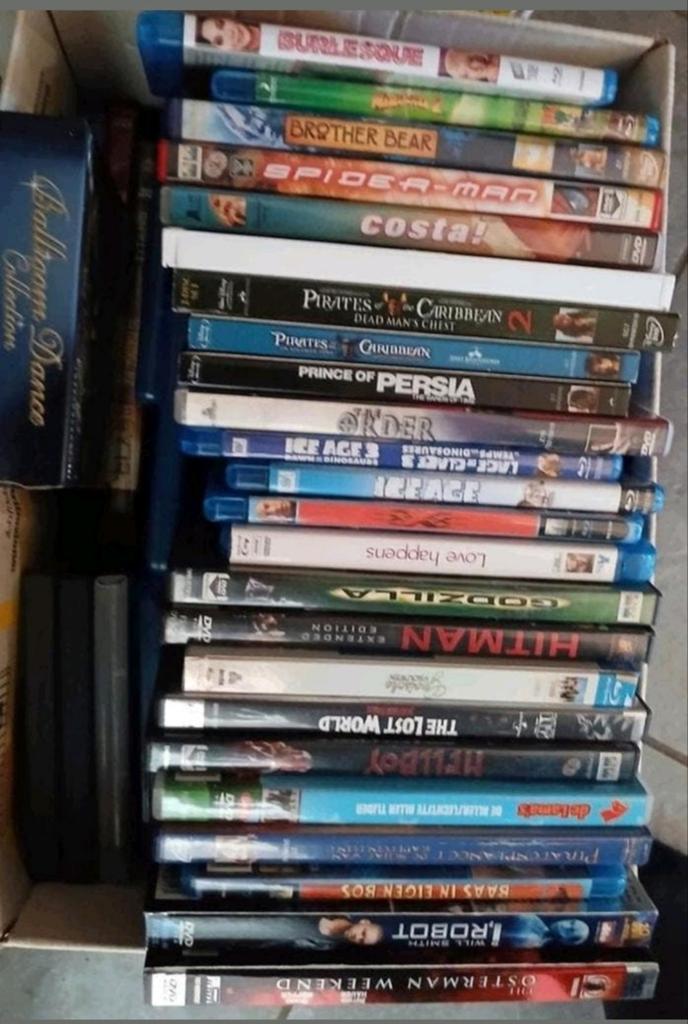 Partij Dvd's te koop, Alle leeftijden, Ophalen, Gebruikt