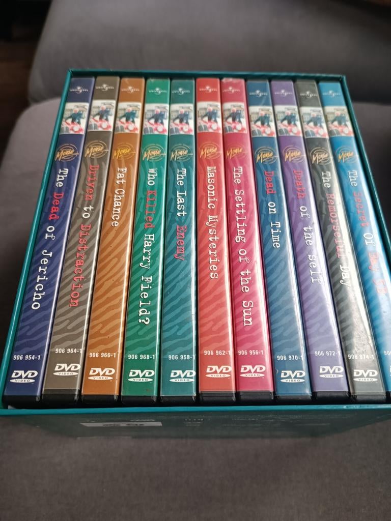Inspector Morse - 11 dvd box, Cd's en Dvd's, Dvd's | Tv en Series, Alle leeftijden, Ophalen of Verzenden, Zo goed als nieuw, Drama