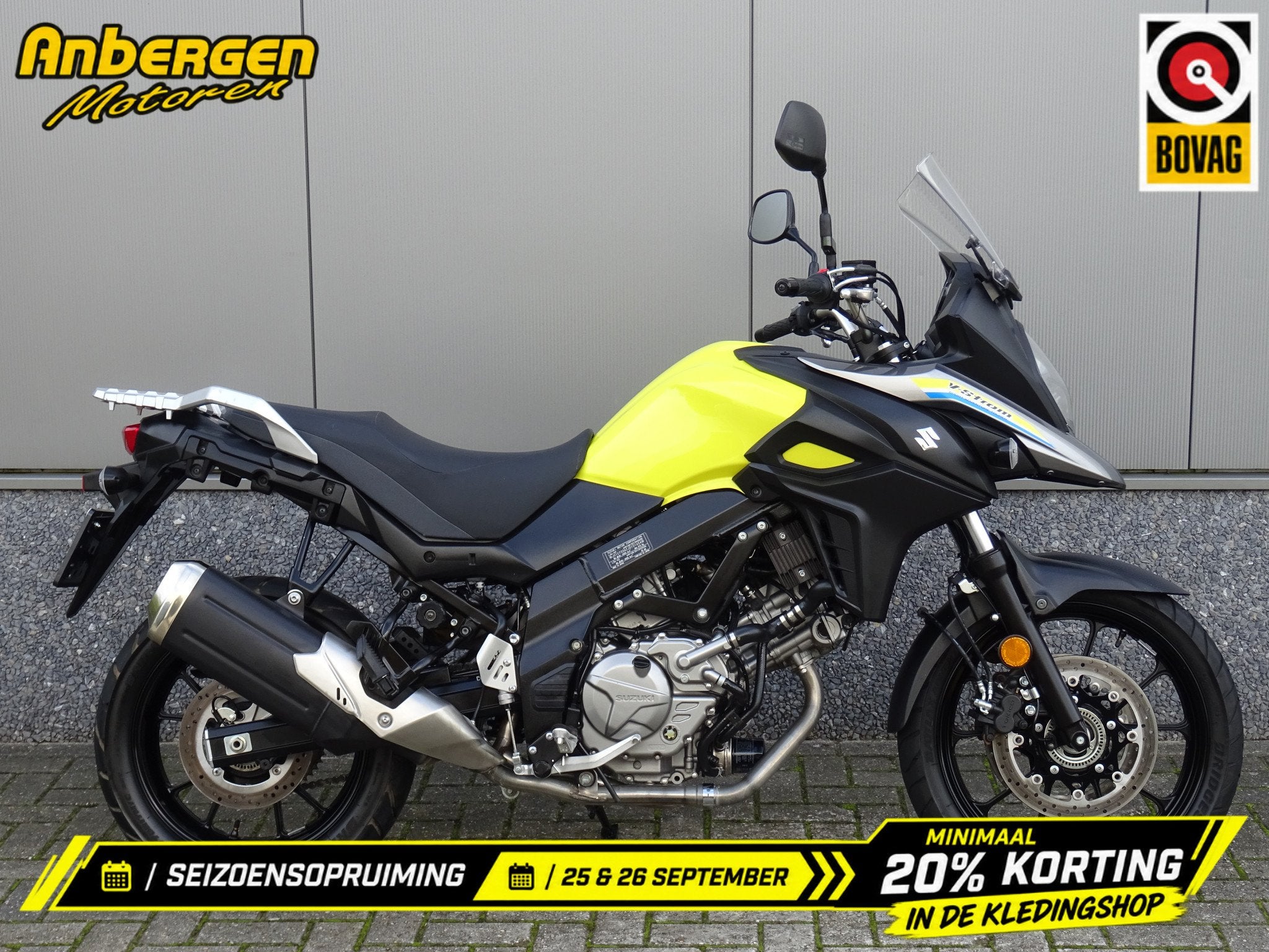 Suzuki DL 650 A V STROM (bj 2018), Motoren, Toermotor, 645 cc, Gebruikt, Bedrijf