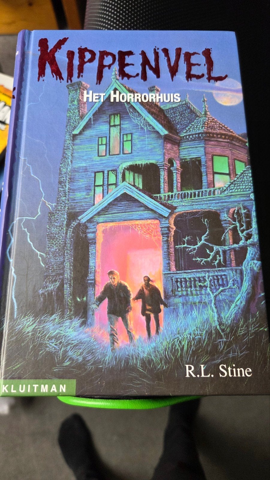 Kippenvel: Het Horrorhuis - R.L. Stine, Ophalen of Verzenden, Gelezen, R.L. Stine