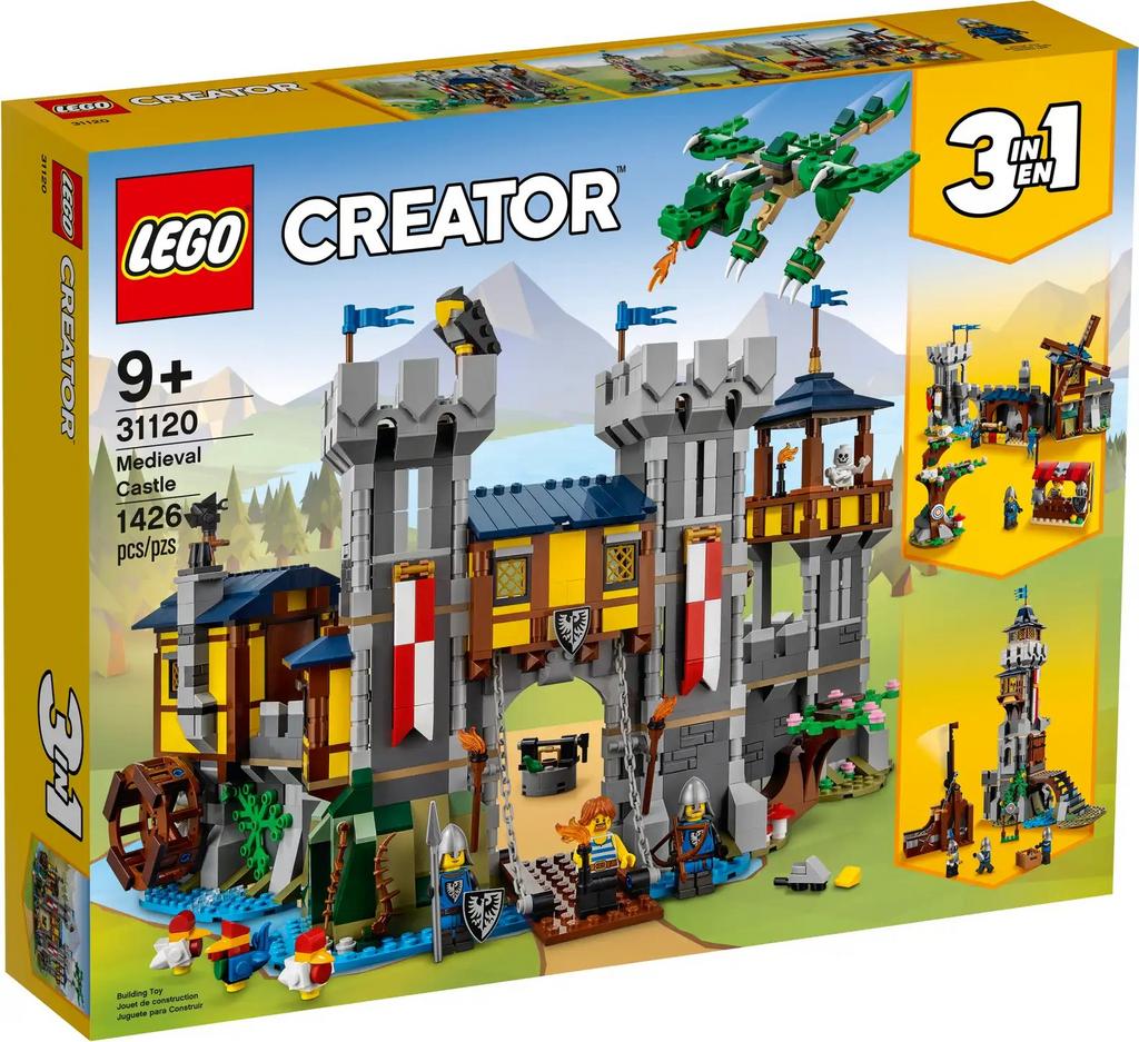 Lego 31120 kasteel 3 in 1, Kinderen en Baby's, Speelgoed | Duplo en Lego, Ophalen of Verzenden, Nieuw